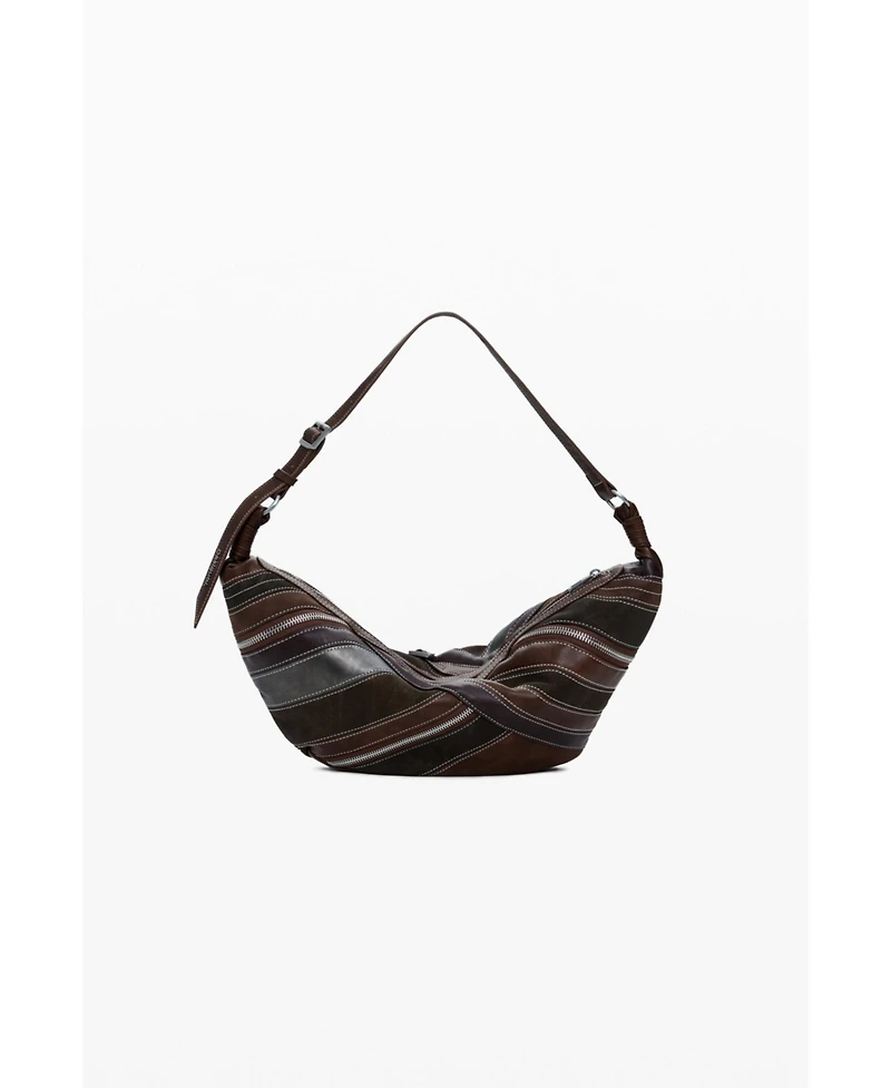 Desigual Women's Medium patchwork crossbody bag