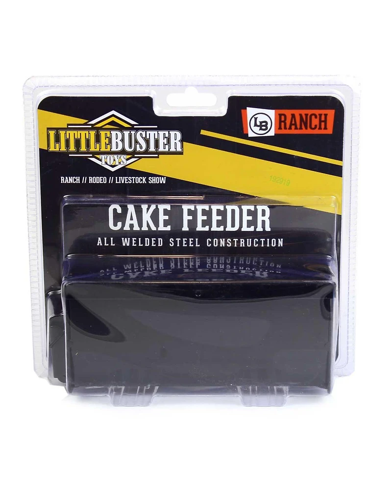 Little Buster Toys 1/16 Black Metal Cake Feeder