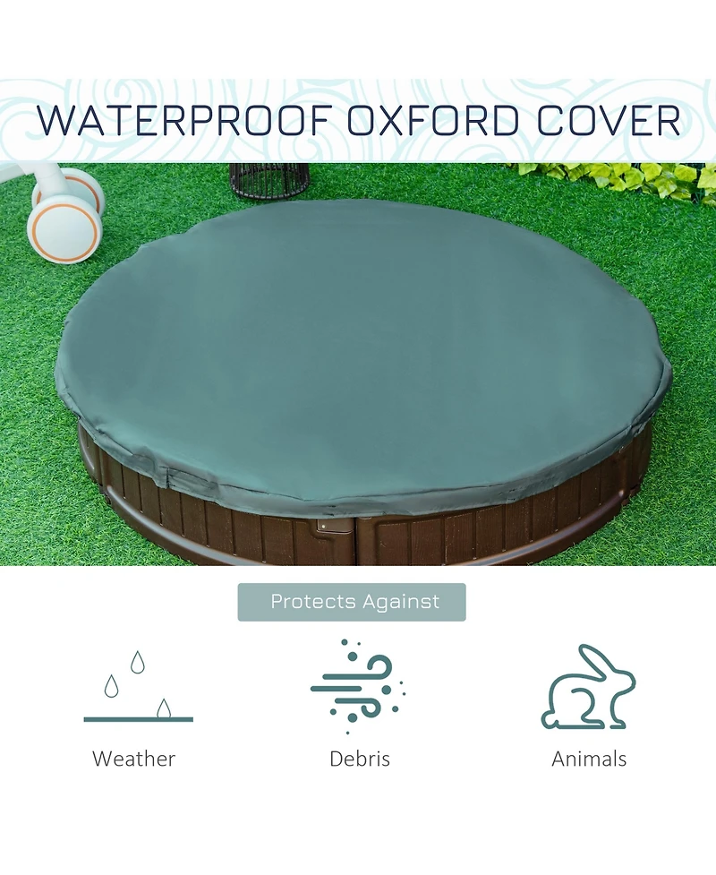 Outsunny Plastic box with Cover and Easy Sharing