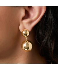 Jessica Simpson Double Ball Drop Earrings