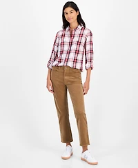 Tommy Hilfiger Women's Tartan Utility Shirt