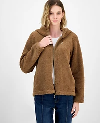 Nautica Jeans Women's Zippered Fleece Jacket