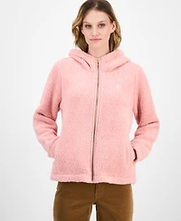 Nautica Jeans Women's Zippered Fleece Jacket