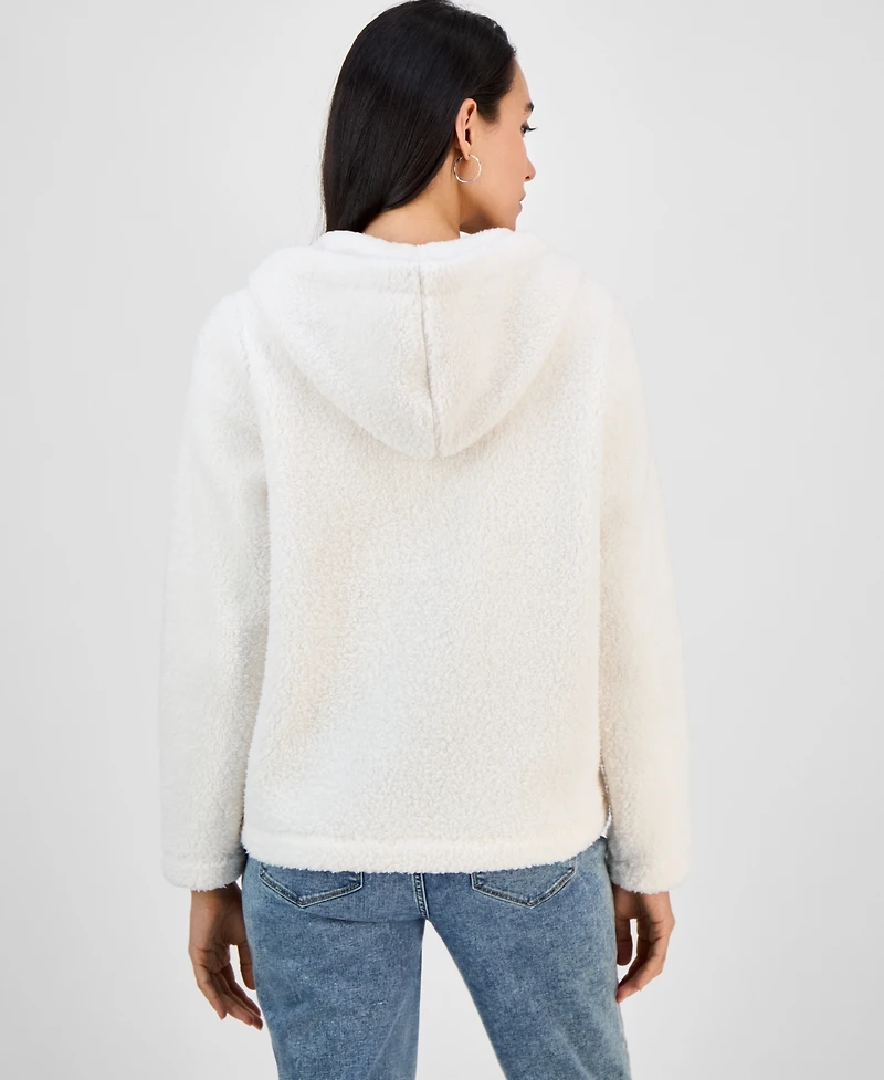 Nautica Jeans Women's Zippered Fleece Jacket