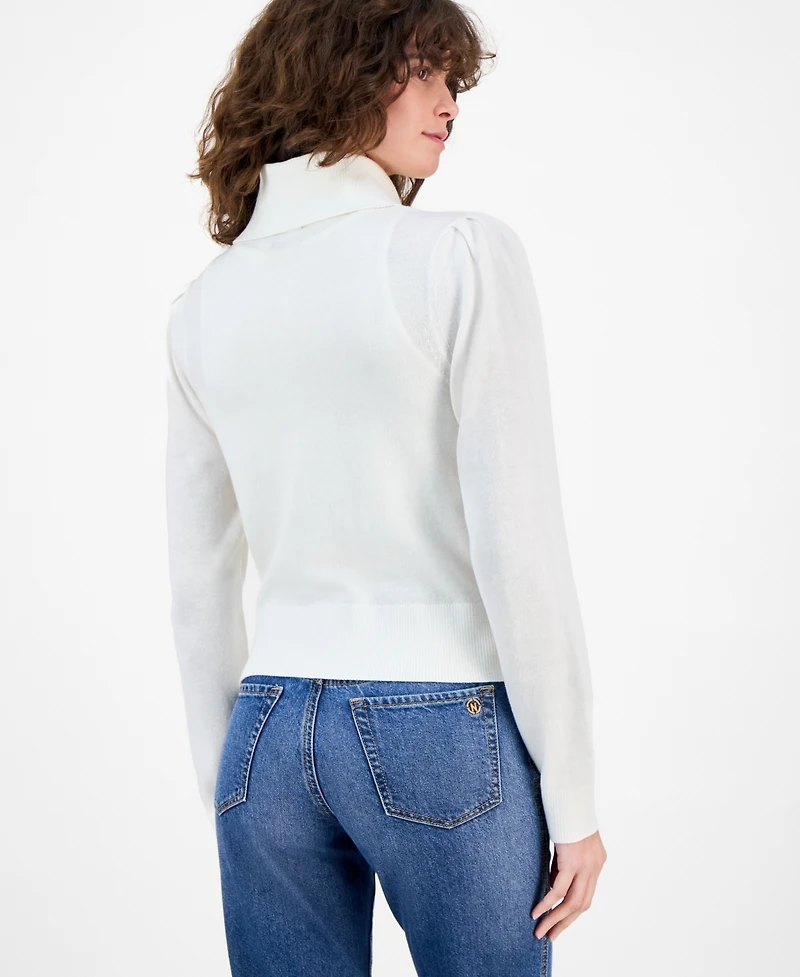 Nautica Jeans Women's Cotton Zip-Front Cardigan Sweater