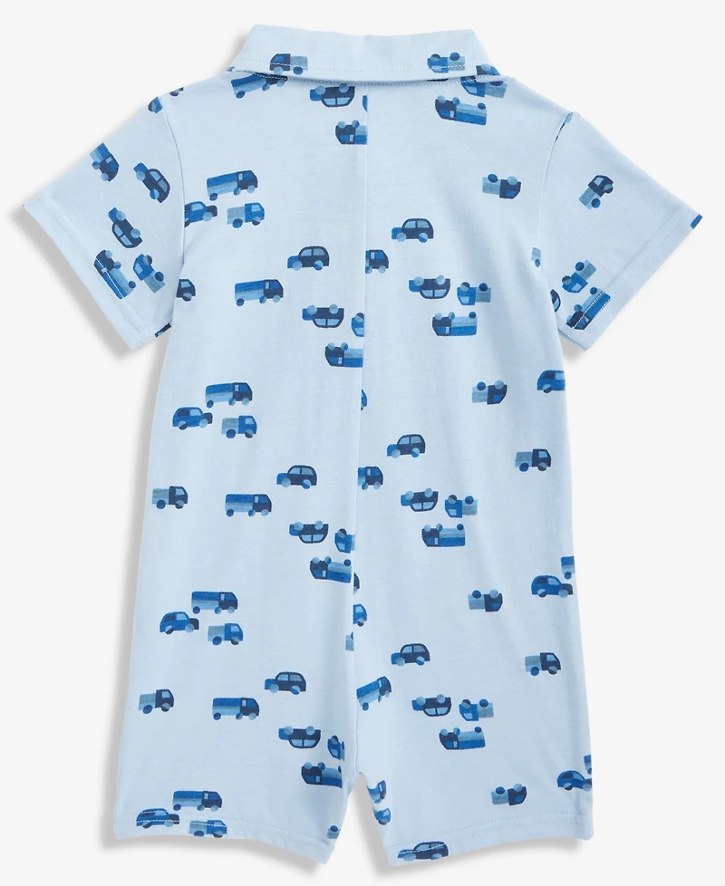 First Impressions Baby Boys (0-24) Geo Trucks Sunsuit, Macy's Exclusive