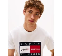 Tommy Hilfiger Men's x U.s. SailGP Team Flag Graphic Short Sleeve T-Shirt
