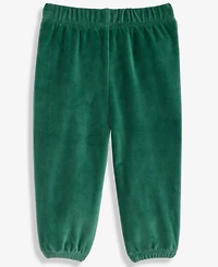 First Impressions Baby Boys Solid Velour Pants, Macy's Exclusive