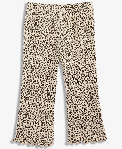 First Impressions Baby Girls Leopard-Print Rib Pants, Macy's Exclusive