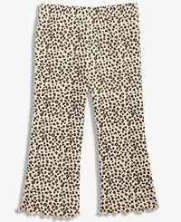 First Impressions Baby Girls Leopard-Print Rib Pants, Macy's Exclusive