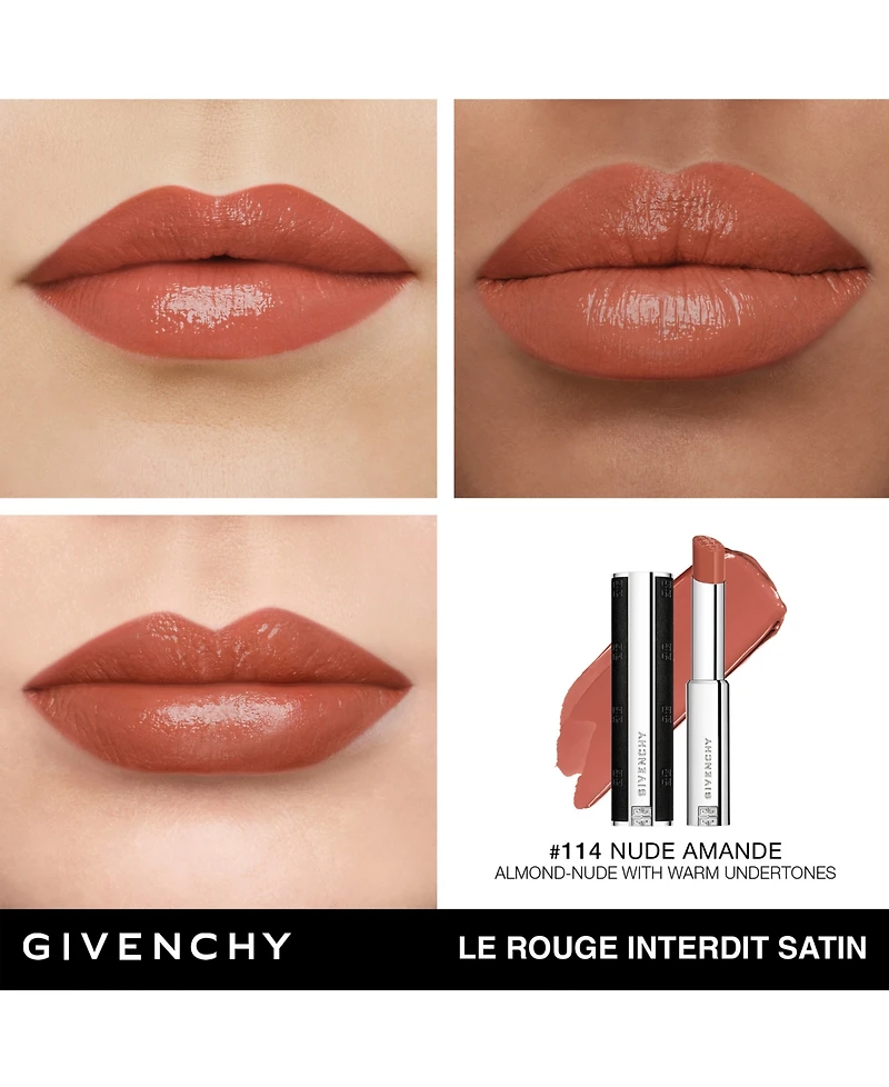 Givenchy Le Rouge Interdit Satin Hydrating Lipstick
