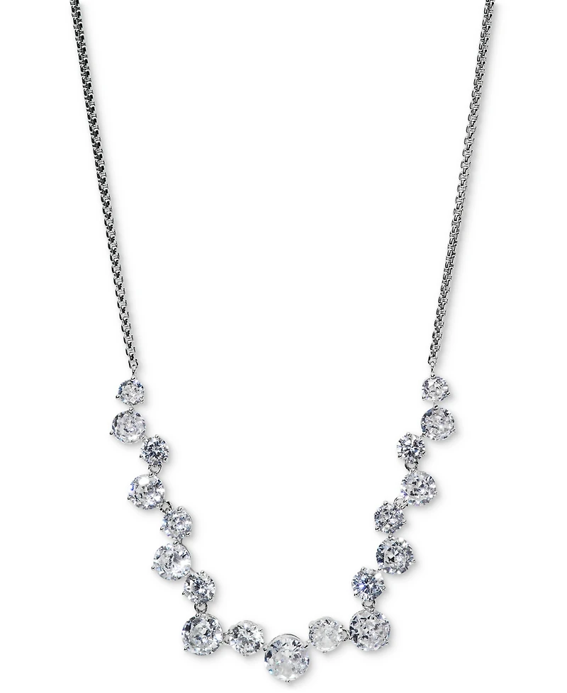 Eliot Danori Cubic Zirconia Statement Necklace, 15" + 3" extender