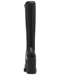 Madden Girl Women's Dreammerr Stretch Knee-High Block-Heel Boots