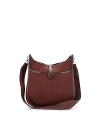 Pre-Owned Hermes Pm Evelyne Bag Gen Ii Toile and Leather