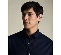 Charles Tyrwhitt Men's Slim Fit Long-Sleeve Shirt