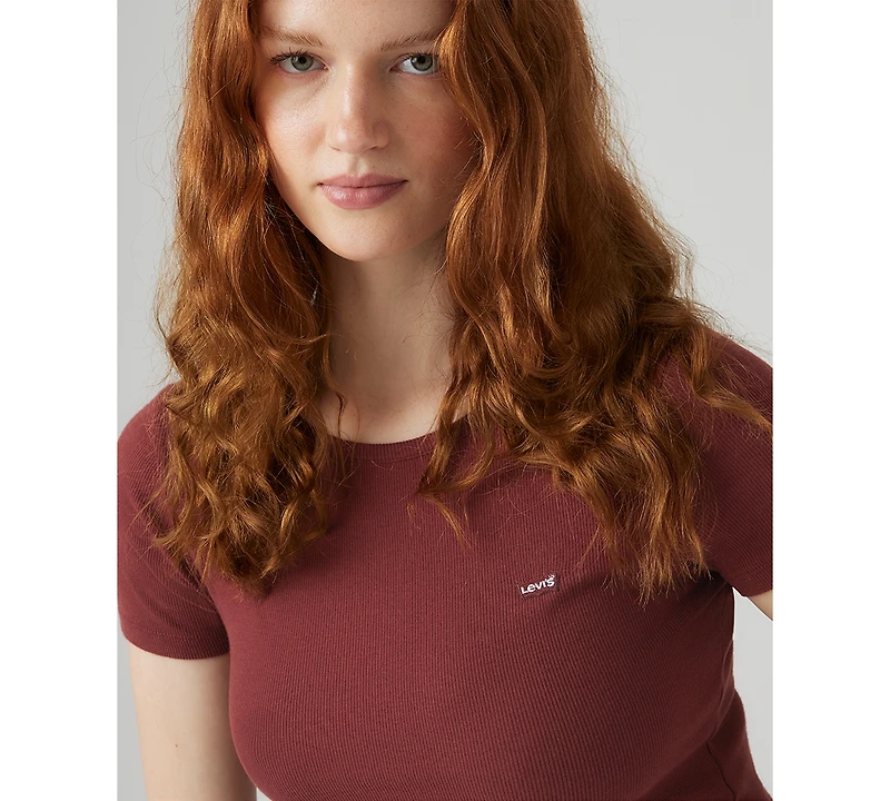 Levi's Women's Hayes Slim-Fit Short-Sleeve Crewneck T-Shirt