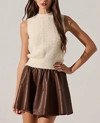 Astr the Label Women's Pernille Crewneck Sweater