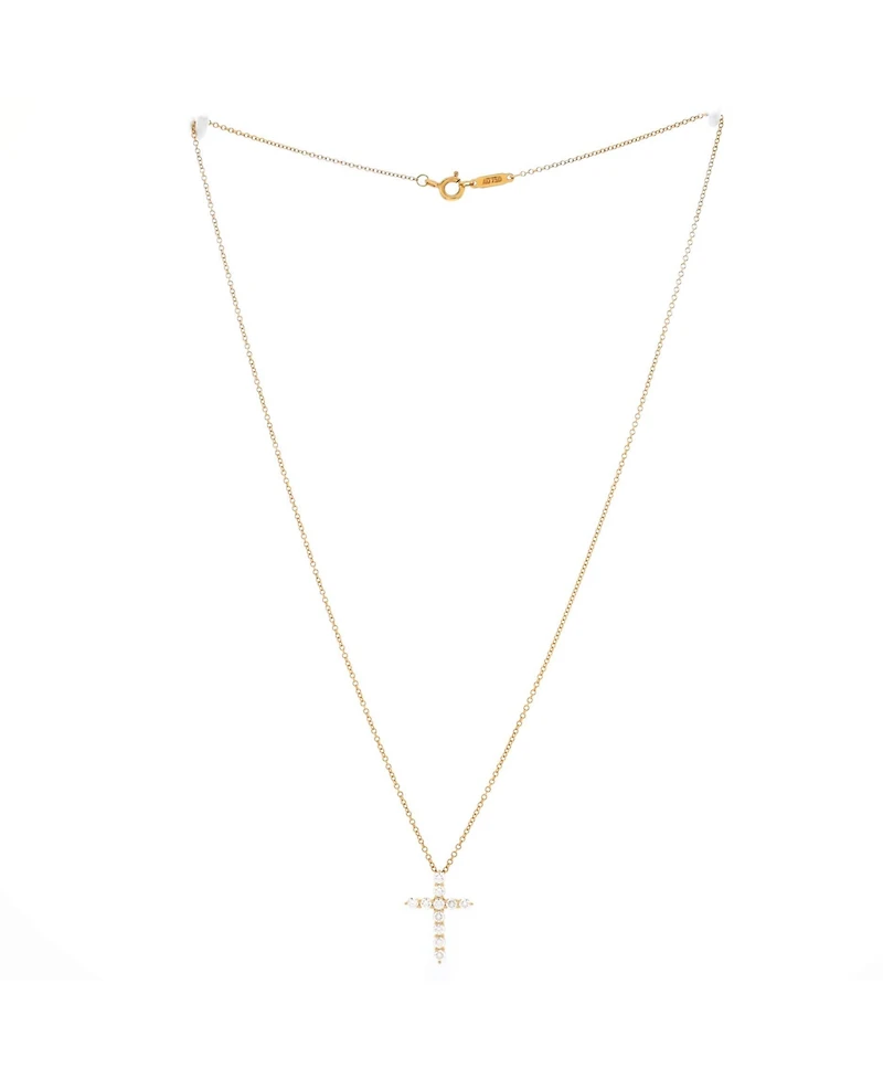 Pre-Owned Tiffany & Co. Cross Pendant Necklace