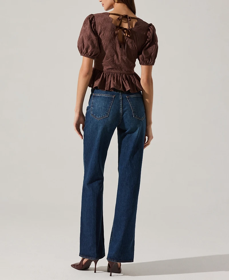 Astr the Label Women's Arely V-Neck Top