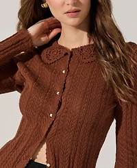 Astr the Label Women's Ottilie Long-Sleeve Cardigan