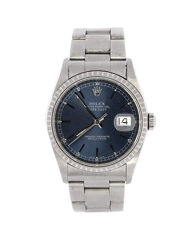 Pre-Owned Rolex Oyster Perpetual Datejust Automatic Watch in Stainless Steel 36mm