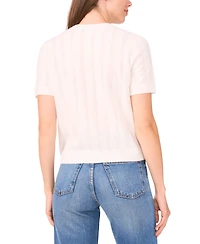 Sam & Jess Women's Short Sleeve Sweater