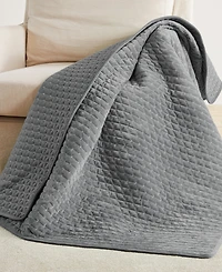 Levtex Velvet Stitch Reversible Quilted Throw, 50" x 60"