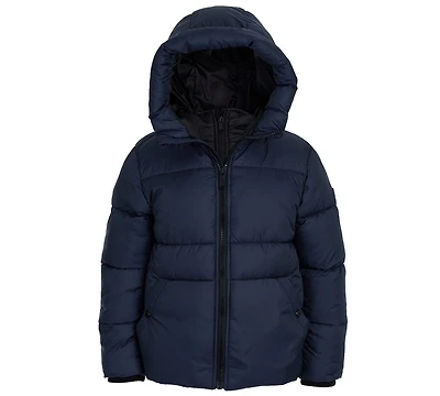 Michael Kors Toddler and Little Boys Bib Husk Heavyweight Puffer Jacket