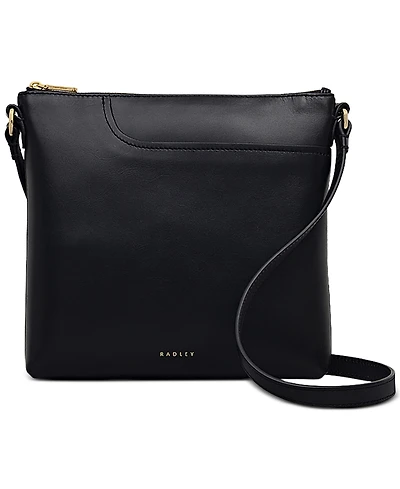 Radley London Pockets Small Leather Zip Top Crossbody Bag