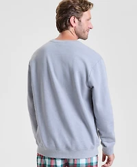 Holiday Lane Men's Merry Plaid Applique Sweatshirt, Macy's Exclusive