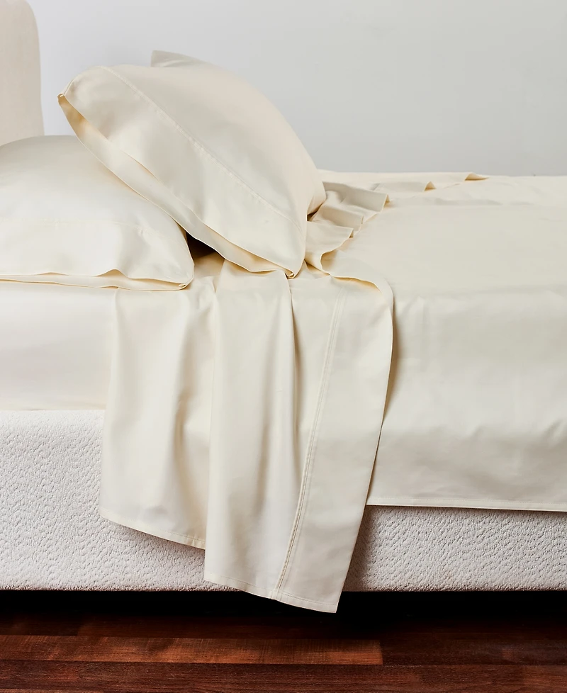 Sunham 1200-Thread Count Solid 4-Pc. Sheet Set