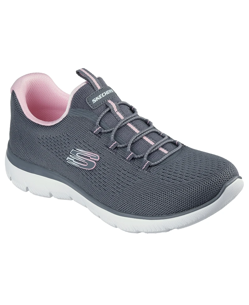 Skechers Women's Summits - Radiant Flow Athletic Walking Sneakers Wide Width from Finish Line