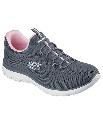 Skechers Women's Summits - Radiant Flow Athletic Walking Sneakers Wide Width from Finish Line