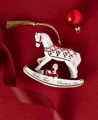 Villeroy & Boch 2025 Christmas Classics Annual Rocking Horse Ornament