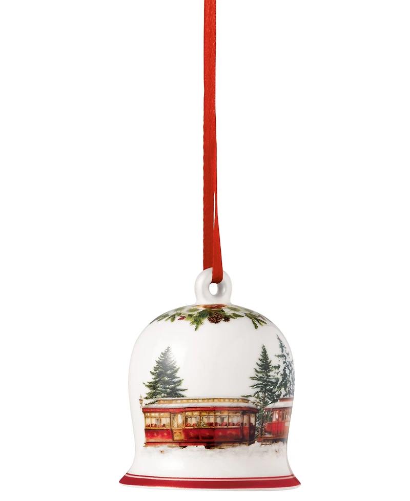 Villeroy & Boch 2025 Annual Bell Ornament, 15th Anniversary Edition