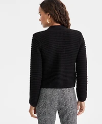 I.n.c. International Concepts Petite Yarn-Blend Button-Down Cardigan Sweater, Created for Macy's