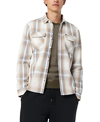 Buffalo David Bitton Men's Samme Regular Fit Plaid Pattern Shirt
