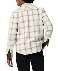 Buffalo David Bitton Men's Sago Regular Fit Plaid Pattern Shirt