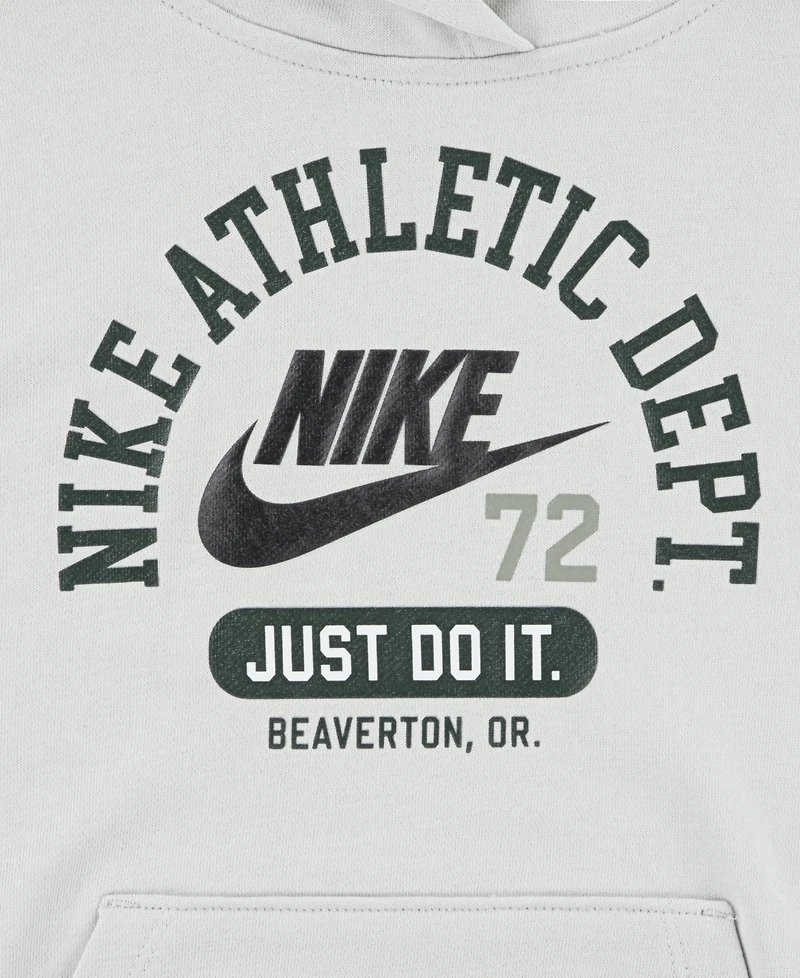 Nike Little Boys 2-Piece Sportswear P.e. French Terry Pullover and Pant Set