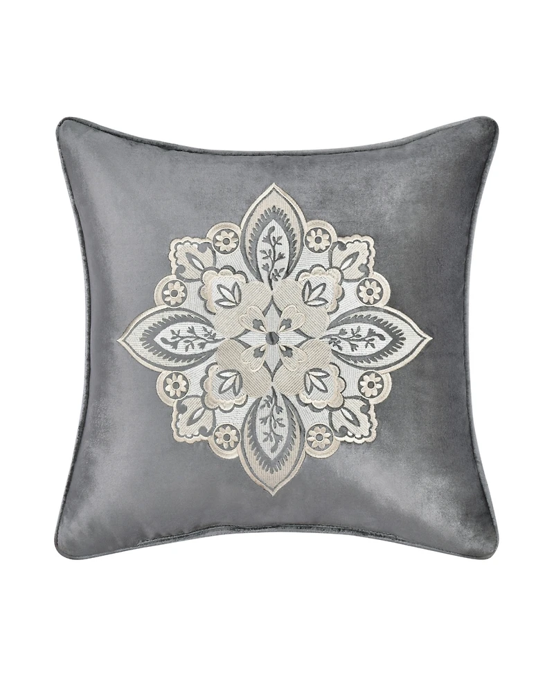 J Queen New York Annabelle Embellished Decorative Pillow, 18" x 18"