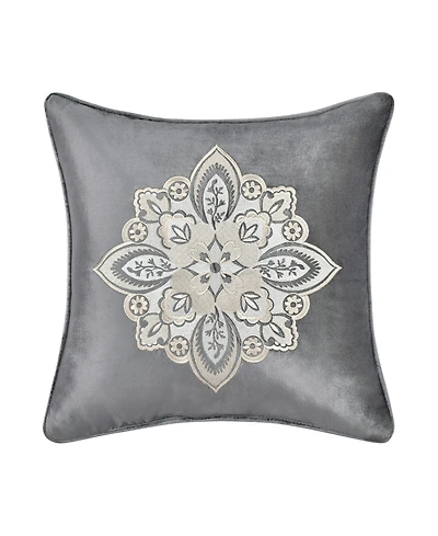 J Queen New York Annabelle Embellished Decorative Pillow, 18" x 18"
