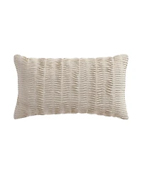 Levtex Spencer Plaid Textured Decorative Pillow, 12" x 22"