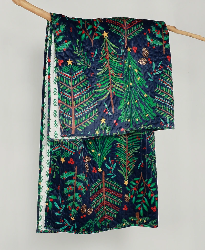 Levtex Woodsy Wonder Reversible Quilted Throw, 50" x 60"