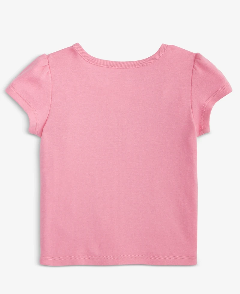 First Impressions Baby Girls Short-Sleeve Heart T-Shirt, Macy's Exclusive