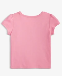 First Impressions Baby Girls Short-Sleeve Heart T-Shirt, Macy's Exclusive