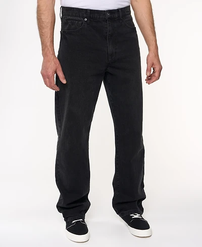 Lazer Men's Loose Fit Denim Jeans
