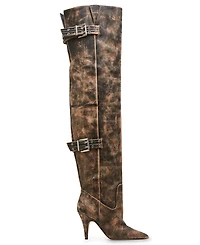 Steve Madden Women's Baddie Over-the-Knee Slouchy Dress Boots