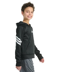 adidas Big Boys Long Sleeve Pull-On Hoodie Sweatshirt