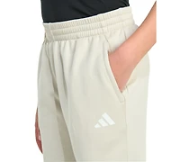 adidas Big Boys Elastic Waistband 3-Stripe Jogger Pants