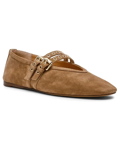 Steve Madden Women's Lydia Mary-Jane Ballet Flats